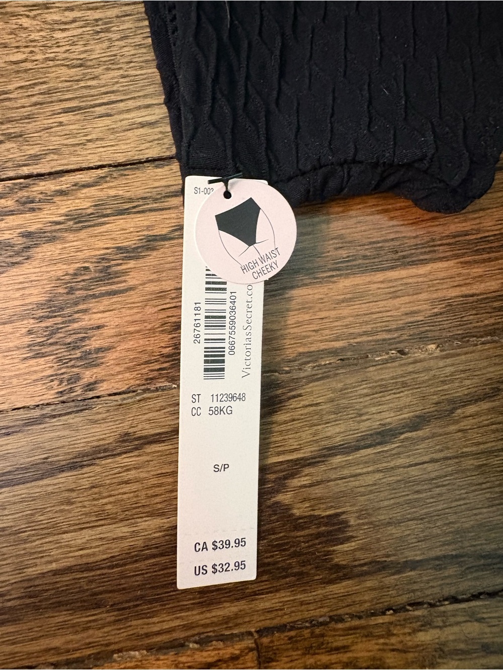 Victoria's Secret Black Bikini Bottom Bundle - Picture 4 of 4